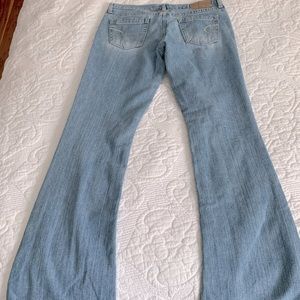 Vintage 100%cotton AE American Eagle Hipster low rise jeans size 4 regular